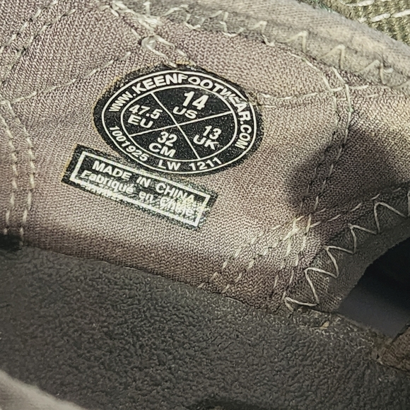 Keen Newport H2 Sandals Water Shoes Olive Green 14 - Picture 8 of 8